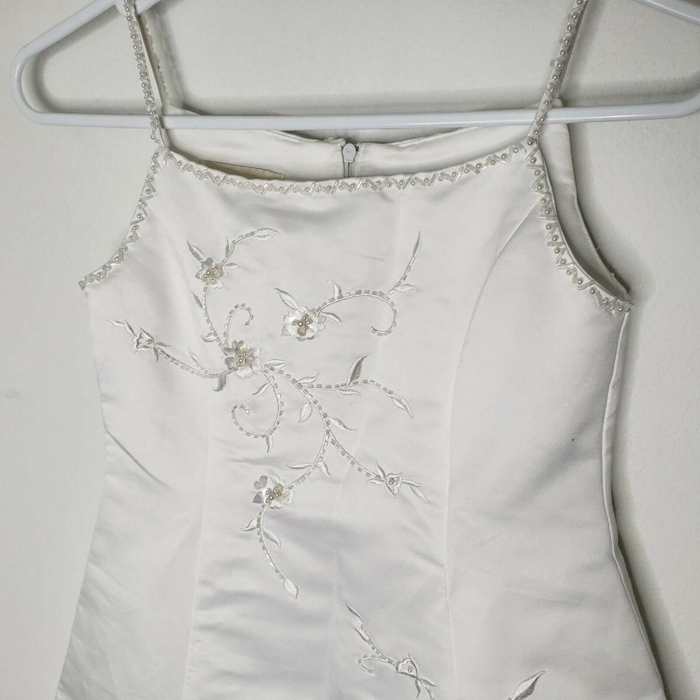 Bridal CINDERELLA Girls Dress White Communion Dres - Picture 10 of 12